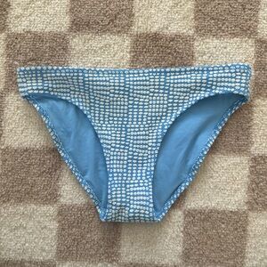 aerie textured bikini bottom